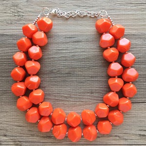 Collar de Resina Hecho a Mano de Alta Calidad para Mujer, Hermoso Collar de Moda con Cuentas, Cadena de Madera Pulida, Regalo - Product Image 3