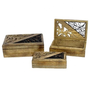 Artículo de artesanía india, caja única para fregona, collar, joyería, cajas decorativas, logotipo personalizado más vendido, embalaje, artículo de regalo de hueso de cuerno - Product Image 2