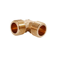 Raccord coudé forgé femelle à filetage G, 3/4 pouce, doré, lisse, haute pression, industriel, pour tuyau flexible