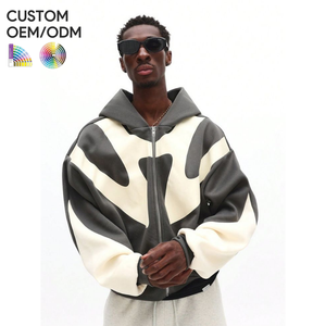 Sudadera con Capucha de Algodón para Hombre, Invierno, Moderna, Cómoda, OEM, ODM, Personalizada, Impermeable, Bordada, Ecológica - Product Image 6