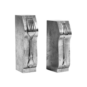 Antique Hand Figurine Heavy Duty Sculptural Bookends Adjustable Heavyweight Anti Slip <b>Book</b> Ends For Home <b>Decoration</b> Items - Product Image 6