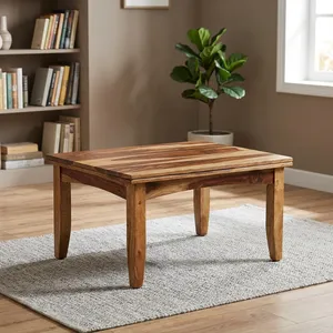 Modern Industrial Style Square Solid Wood Handmade <b>Coffee</b> <b>Table</b> Portable Home Office Decorative Living Room Wholesale Price - Product Image 6