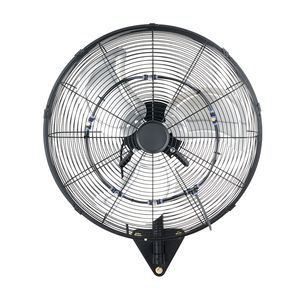 Ventilatore a Nebulizzazione Oscillante da Parete da 20 Pollici con Telecomando, Grado di Protezione IP44, 3 Velocità, Timer 18h, Controllo della Temperatura per Uso Esterno con Spina USA - Product Image 1