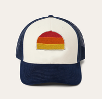 Casquette Trucker en Toile Personnalisée Bicolore avec Logo Brodé Vietnamien – Décontractée, Tendance, ODM, Vente en Gros, Performance Cyclisme et Activités de Plein Air