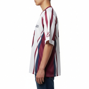 เสื้อเจอร์ซีย์ตาข่ายทรงบ็อกซี่ขนาดใหญ่พิเศษสำหรับผู้ชาย ระบายอากาศได้ดี น้ำหนักเบา เหมาะสำหรับเล่นกีฬา สวมใส่สบายๆ สไตล์สตรีทแฟชั่น เสื้อครอปตาข่าย - Product Image 2