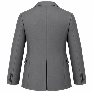 Blazer Homme de Luxe en Gros – Veste de Costume d'Affaires Moderne Coupe Slim – Blazer Formel Couleur Unie Personnalisé pour Homme - Product Image 2
