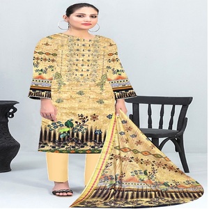 ชุด Punjabi สำหรับผู้หญิงเสื้อผ้าปากีสถานและอินเดียเสื้อผ้าปากีสถาน salwar kameez - Product Image 2