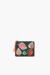 New Champagne Cheer <b>Beaded</b> Embroidery Coin Purse Handmade Zipper Closure Accessory Cotton Trendy Gift for Her for Every Occasion - Product Image 3