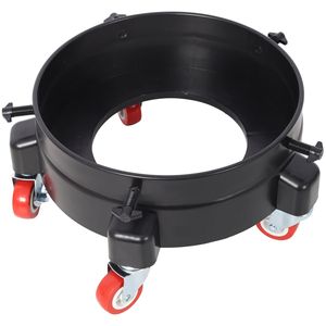 Carrello Porta Secchio da 11 1/4 Pollici con 5 Ruote Girevoli, Carrello Rimovibile per Secchi da 5 Galloni, Facile da Spostare, Rotazione a 360 Gradi - Product Image 1