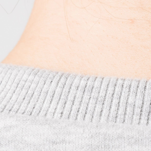 Sudadera Corta de Cuello Redondo para Mujer, Felpa Suave Heather Cloud, Manga Larga, Informal, Deportiva, para el Día a Día - Product Image 6