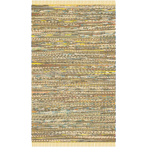 Tapis indien fait à la main recyclé tapis de sol en coton Rectangle Design tissé à la main tapis de prière pour les concepteurs et les tapis de sol - Product Image 5