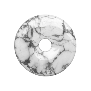 Donuts en Cristal Naturel : Pierres de Howlite, Pierres Précieuses, Pierres de Reiki, Agate pour la Guérison - Product Image 6