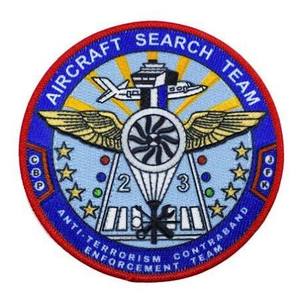 Aircraft Search Team <b>Patch</b> Embroidered Circle <b>Sew</b>-<b>On</b> Badge Anti-Terrorism Contraband Enforcement Team <b>Patch</b> - Product Image 1