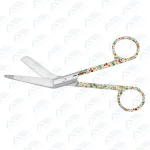 Ciseaux à bandage en acier inoxydable Lister, instruments chirurgicaux traumatiques, instruments médicaux, instruments de soins infirmiers, ciseaux à bandage Lister 5,5 pouces - Product Image 3