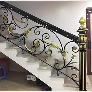 Tendances des rampes d'escalier en fer forgé artistique haut de gamme : Métal forgé sur mesure élégant et artisanal pour sublimer une architecture sophistiquée - Product Image 2