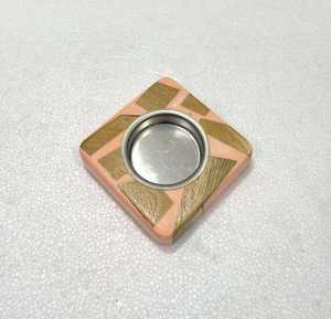 Moderno Mini Porta Incienso Hecho a Mano con Incrustaciones de Resina y Madera para Ramadán, Eid, Festividades Árabes, Aromático, Moderno, Madkhan de Alta Calidad, Mubkhar - Product Image 1