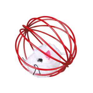 Juego de Juguetes Interactivos para Mascotas en Forma de Esfera de Alambre de 6 cm de Diámetro para Movimiento y Ejercicio - Product Image 2