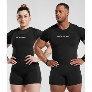 Custom logo Wholesale Breathable Slim Fit Quick Dry Fitness Men's Women <b>Running</b> Sports Sweat Shirt Washed Plain Summer - Product Image 1