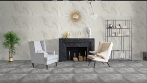 Premium 600x1200mm PGVT Tiles Polished Glazed Porcelain for Modern Interiors <b>Scratch</b> Resistant Designer Surface - Product Image 6