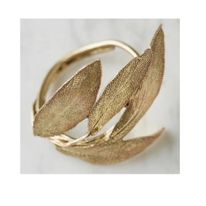 Anillo de Servilleta con Diseño de Lapeado Hecho de Alambre de Metal para Decoración de Mesa Utiliza Anillo de Servilletero Precios Bajos PARA LA Venta Decoración de Cocina - Product Image 3