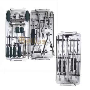 Juego de Instrumentos de Fijación Espinal de Acero Inoxidable Alemán, Sistema Manual de Tornillos Pediculares, Kit de Instrumentos para Cirugía Espinal Ortopédica, CE - Product Image 4