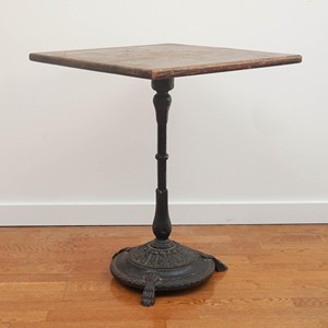 Handcrafted Jodhpur Mango Wood <b>Side</b> <b>Table</b> with Iron Base | Wholesale - Product Image 2