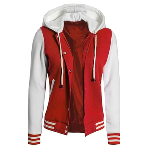 New Style Premium Custom Men's <b>Canvas</b> Waterproof Winter Varsity <b>Jackets</b> with Flocking Embroidery and 100% Cotton - Product Image 3
