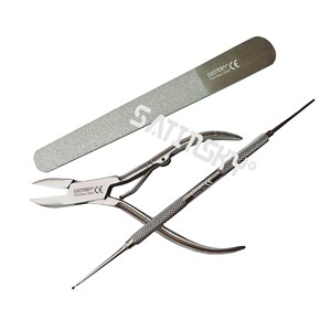 Cortacutículas Profesional de Acero Inoxidable para Manicura, Herramienta para Remover Piel Muerta Extremadamente Afilada con Mango Antideslizante - Product Image 2