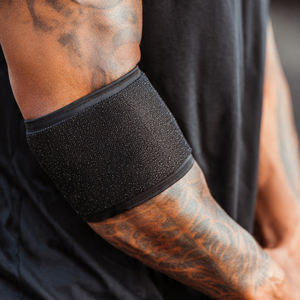 Manchon de compression en néoprène pour l'entraînement, soutien musculaire du biceps et du coude, support de bras pour la musculation - Product Image 1