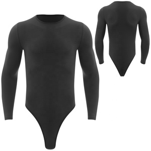 <span class=keywords><strong>Justaucorps</strong></span> une pièce pour hommes <span class=keywords><strong>justaucorps</strong></span> à manches longues tenue décontractée à la mode pour le travail à domicile <span class=keywords><strong>gym</strong></span> fitness se prélasser dormir danser - Product Image 5
