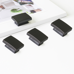 Pomo de Gabinete Moderno Curvo Cuadrado de Aleación de Zinc, Sólido, Duradero, Resistente al Óxido, Manija Minimalista para Cocina, Baño, Comedor, OEM - Product Image 2