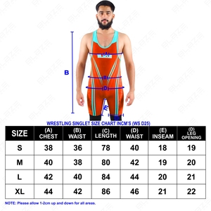 Traje de Lucha Libre Personalizado de Una Pieza |   Spandex Transpirable |   Logotipo Personalizado con Nombre de Equipo |   Sialkot Pakistán OEM - Product Image 6