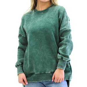 Sudaderas de manga larga transpirables para mujer, ropa de mujer, sudaderas de algodón transpirable para mujer en venta - Product Image 1