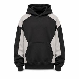 Hoodie Premium pour Homme Grande Taille, Style Urbain Hiver, Couleur Unie, Collection Automne/Hiver, Qualité Supérieure, LOQ MOQ - Product Image 1