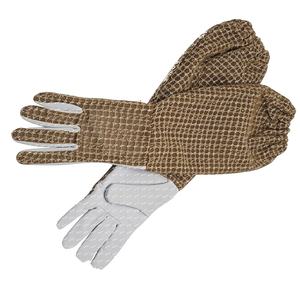 Guantes de apicultura de cuero de algodón 100%, mono antialérgico, transpirable, traje de protección de seguridad para exteriores, garantía de etiqueta privada - Product Image 5
