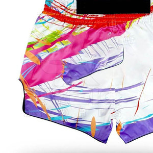Servicios OEM, Precio Razonable, Pantalones Cortos de Muay Thai, Último Estilo, Diseño Personalizado, Elegantes Pantalones Cortos de Muay Thai para Hombre - Product Image 5