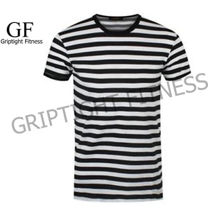 เสื้อยืดคอกลมแขนสั้นสำหรับเด็กผู้หญิงผ้าฝ้ายลายทางสีดำและสีขาวสำหรับ2020ฤดูร้อนเสื้อยืดสำหรับเด็กวัยหัดเดิน - Product Image 6