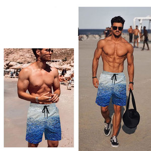 Shorts de sport premium pour hommes avec couche intérieure de soutien et logo personnalisé, shorts de bain respirants pour la plage - Product Image 2