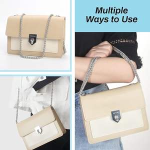 Chaîne de sac à main en métal argenté de 47 pouces de qualité supérieure pour la vente en gros – Sangle élégante pour sac à bandoulière et sac à main, finition de luxe en gros - Product Image 4