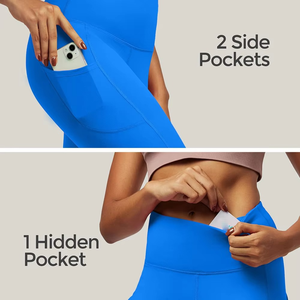 Legging de yoga respirant pour femmes avec logos personnalisés pour un confort supérieur et une tenue optimale - Product Image 4