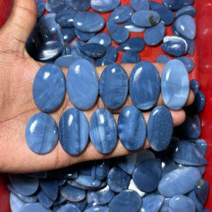 Ópalo Azul Natural de Owyhee, Cabujón Hecho a Mano, Formas Mixtas, Gema Suelta Certificada para Joyería - Product Image 1