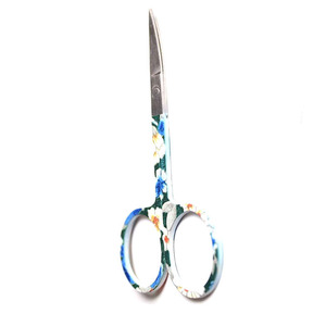 Tijeras Precisas para Cutículas, para Manicura, Cejas y Piel Seca, de Acero Inoxidable, con Hoja Curva Extra Fina, Tijeras de Belleza para Uñas - Product Image 1