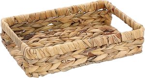 ตะกร้าเก็บของอเนกประสงค์จากหญ้าทะเลเวียดนาม ยี่ห้อ King Craft Viet  เป็นมิตรกับสิ่งแวดล้อม ใช้เป็นถาดเสิร์ฟ ของใช้ในครัว ตะกร้าซักผ้า ของตกแต่งบ้าน - Product Image 3