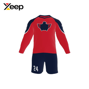 ชุดลาครอสสำหรับผู้ชาย XEEP รุ่น XC-LU-08 น้ำหนักเบา ระบายอากาศได้ดี ผลิตจากโพลีเอสเตอร์ พิมพ์ลายด้วยความร้อน คุณภาพสูง บริการ OEM - Product Image 3