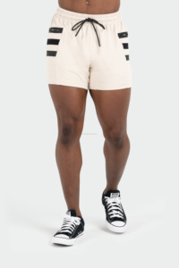 กางเกงออกกำลังกายผ้าฝ้ายสำหรับผู้ชายกางเกงออกกำลังกายวิ่งออกกำลังกายแบบลำลองมีกระเป๋าผ้าเท็กซ์ - Product Image 3