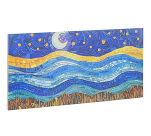 Nouvelle Arrivée : Panneau Mural 3D en Métal Gaufré avec Impression UV pour Décoration Murale de Salon, Art Mural Personnalisable en Taille et Forme - Product Image 3