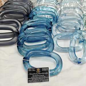 Cadena de Eslabones de Resina Epoxi Transparente Grande y Colorida para Decoración de Pared, Proyectos DIY, Cortina Divisoria de Habitación con Diseño de Ángel Personalizable - Product Image 2