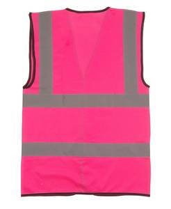 Chaleco de Seguridad No Reflectante, Estilo Básico Económico, Color Fluorescente, Poliéster Transpirable, Chaleco de Trabajo Económico para Proyectos de Construcción - Product Image 5