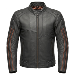 Chaqueta de carreras para motocicleta con acolchado protector para hombros, codos y espalda, incluye protección OEM. - Product Image 1