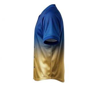 เสื้อเบสบอลแบบซับลิเมชั่นขายส่ง ออกแบบตามสั่ง เนื้อผ้านุ่ม ระบายอากาศได้ดี แห้งเร็ว ชุดยูนิฟอร์มทีมมืออาชีพ - Product Image 5